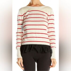 Princess Vera Wang Gold and Purple Label Sweater size Large